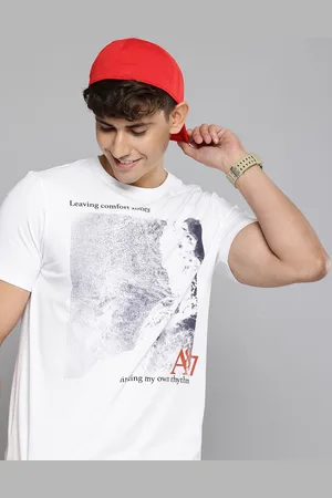 Aeropostale Pure Cotton Graphic Printed T-shirt