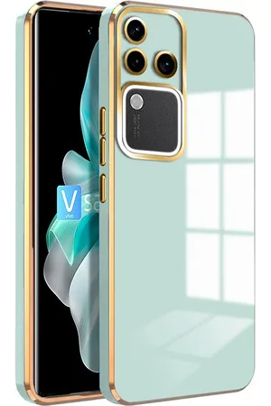 Karwan 6D Chrome Back Cover Case Compatible For Vivo V30 Pro