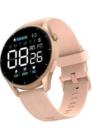 NOISE Crew With BT Calling & Metallic Finish IP68 Rating 1.38" Round Display Smartwatch