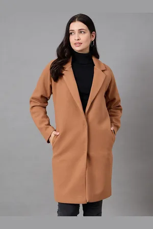 Club York Single-Breasted Long Overcoat