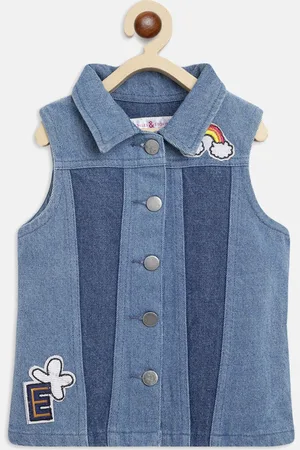TALES & STORIES Girls Denim Waistcoat