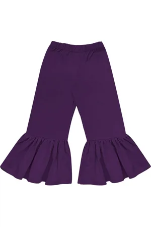 A.T.U.N. A T U N Girls Purple Bootcut Trousers