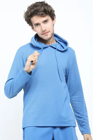 Highlander Men Solid Hooded Regular Fit T-shirt