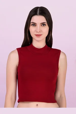 Mast & Harbour Cotton Crop Top