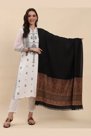 La Vastraa Women Ethnic Motifs Woven Design Shawl