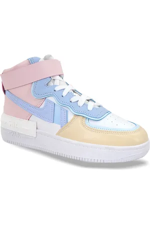 CASSIEY Women Lace-Ups Mid-Top Walking Shoes