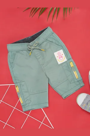 Pantaloons Boys Mid Rise Pure Cotton Shorts