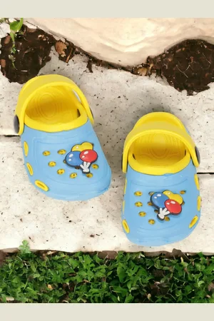 Lil Lollipop Kids Self Design Anti-Slip Clogs