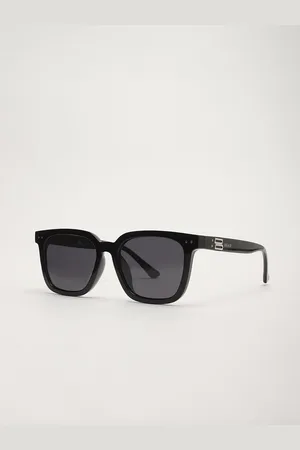 The Bear House Men Square Sunglasses BSG-ALESUN-BK