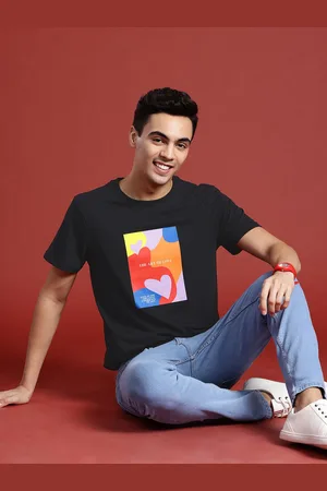 Mast & Harbour Men Printed T-shirt