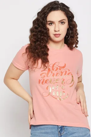 Club York Round Neck Typography Printed T-shirt
