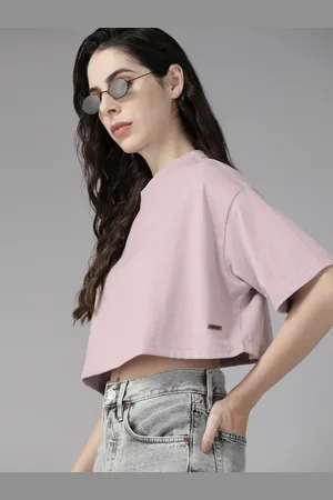 Roadster Women Lavender Loose T-shirt