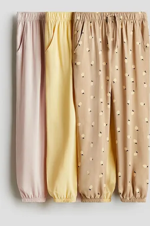 H&M Girls 3-Pack Joggers