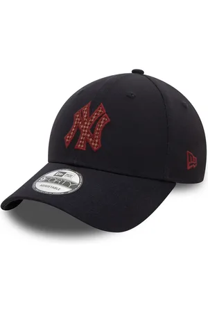 New Era Check Infill Navy 9FORTY Adjustable Cap