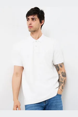 SPYKAR Men Solid Polo Collar Cotton Slim Fit T-shirt