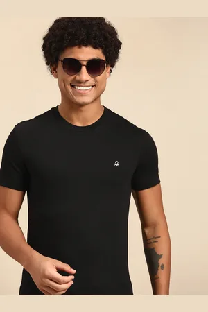 Benetton Men Pure Cotton T-shirt