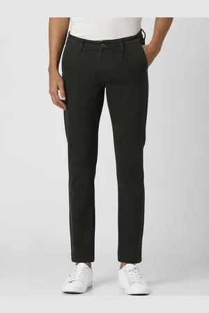 V Dot Men Slim Fit Mid-Rise Non Stretchable Cotton Jeans