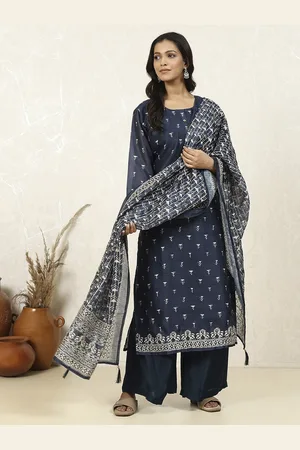 Biba Geometric Printed Unstitched Dress Material