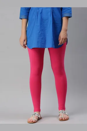 De Moza Slim-Fit Cotton Ankle-Length Leggings
