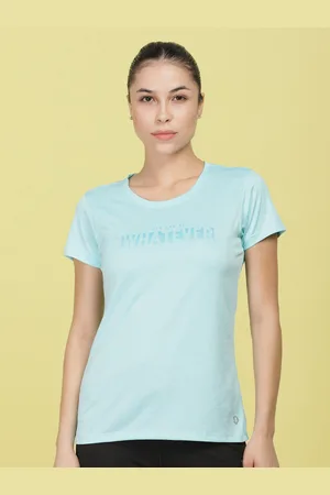 dollar Women Microfiber Printed Anti Bacterial Sports T-Shirt