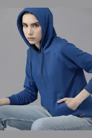 Roadster The Lifestyle Co. Regular Fit Hooded Sweatshirt