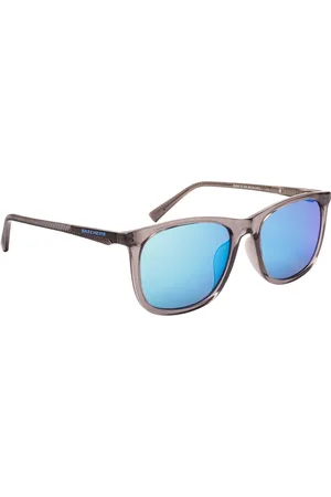 Skechers Men Blue Rectangle Sunglasses SE6061-D 56 20X