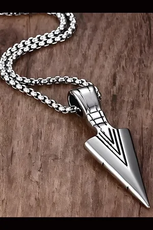 KARISHMA KREATIONS Men Set Of 2 Silver-Plated Pendants With Chain