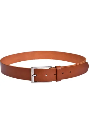 BELWABA Men Tan Belts