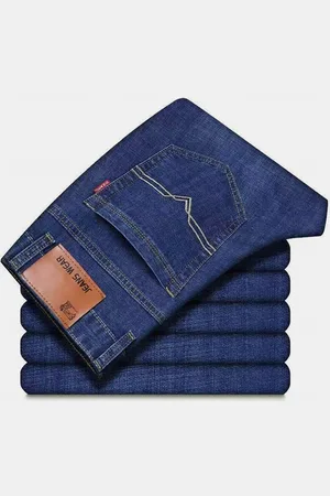 Mast & Harbour Men Low Distress Jeans