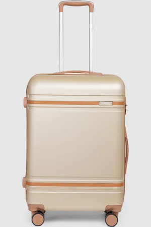 Teakwood Leathers USA 360 Degree Rotation Hard Medium-Sized Trolley Bag 54.6L