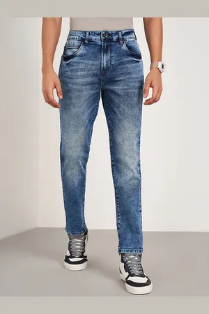 Pantaloons Men Slim Fit Heavy Fade Jeans