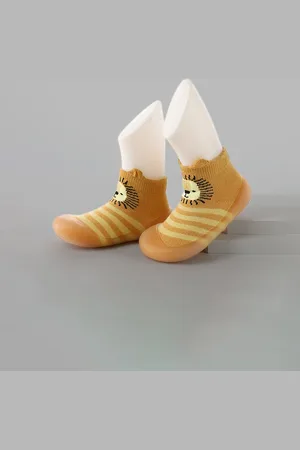 Neska Moda Unisex Kids Cotton Booties