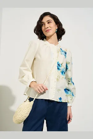 Pantaloons Floral Print Cotton Top