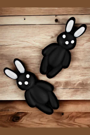 Lucky Jewellery Rabbit Shaped Studs