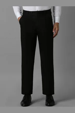 Louis Philippe Men Mid-Rise Formal Trousers