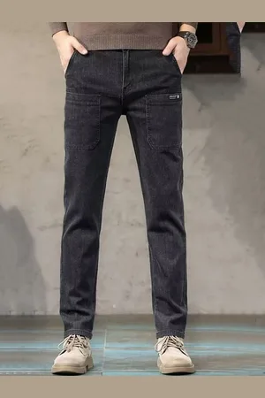 Mast & Harbour Men Low Distress Jeans