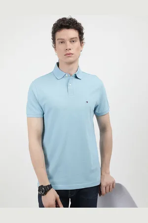 Tommy Hilfiger Men Embroidered Polo Collar T-shirt