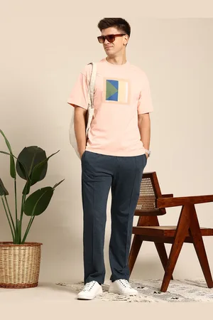 Mast & Harbour Men Printed Relaxed Fit T-shirt