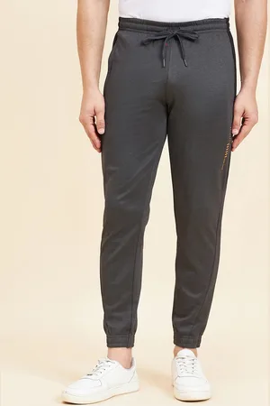 Sweet Dreams Charcoal Men Mid Rise Joggers