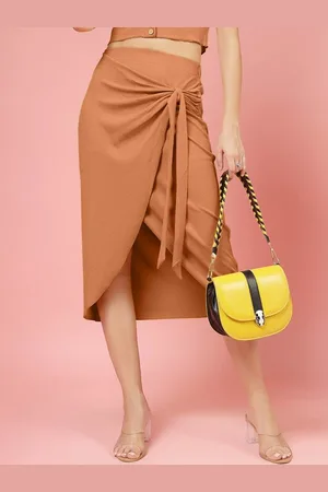 DressBerry Wrap Midi Skirt