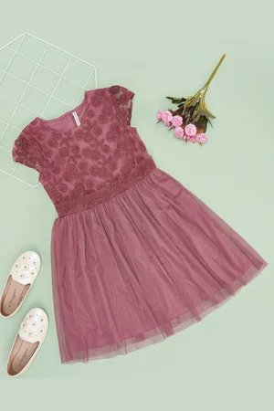 Pantaloons Girls Fit & Flare Dress