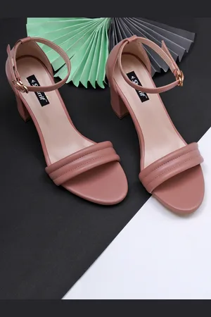 Sherrif Women Nude-Coloured Block Heels