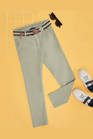 Pantaloons Boys Slim Fit Trousers