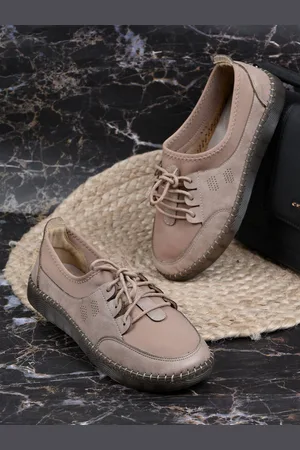 Jove Women Perforations PU Slip-On Sneakers