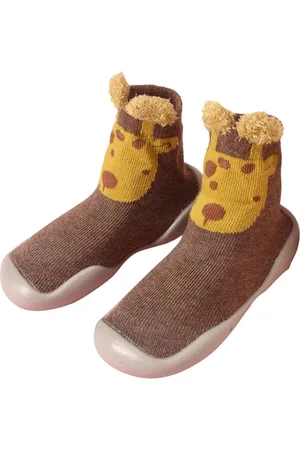 Neska Moda Unisex Kids Cotton Booties