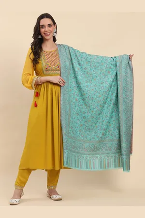 La Vastraa Women Paisley Woven Design Shawl