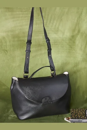 Mast & Harbour Textured PU Structured Tote Bag