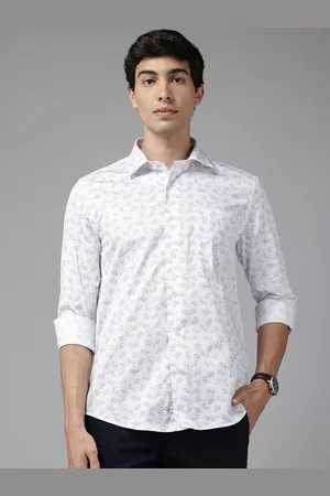 Blackberrys Slim Fit Floral Printed Casual Shirt