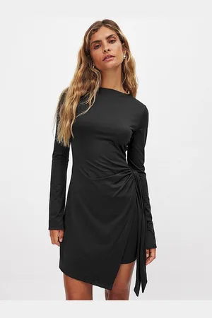 LULU & SKY Women Long Sleeves Sheath Dress