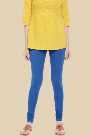 De Moza Women Cotton Churidar-Length Leggings